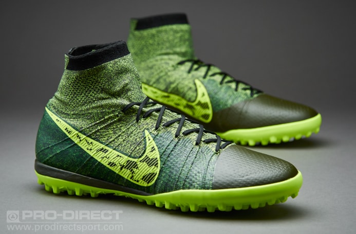 estafa Canadá Roble Botas de futbol Nike- Nike Elastico Superfly TF - Cesped sintetico-  Moqueta- Gris-Blanco-Volt | Pro:Direct Soccer