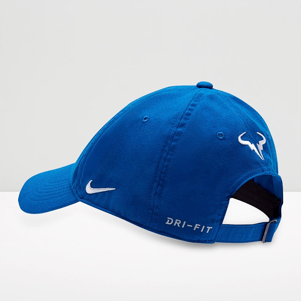 Nike Unisex Rafa AeroBill H86 Cap Blue Jay/White Tennis Caps