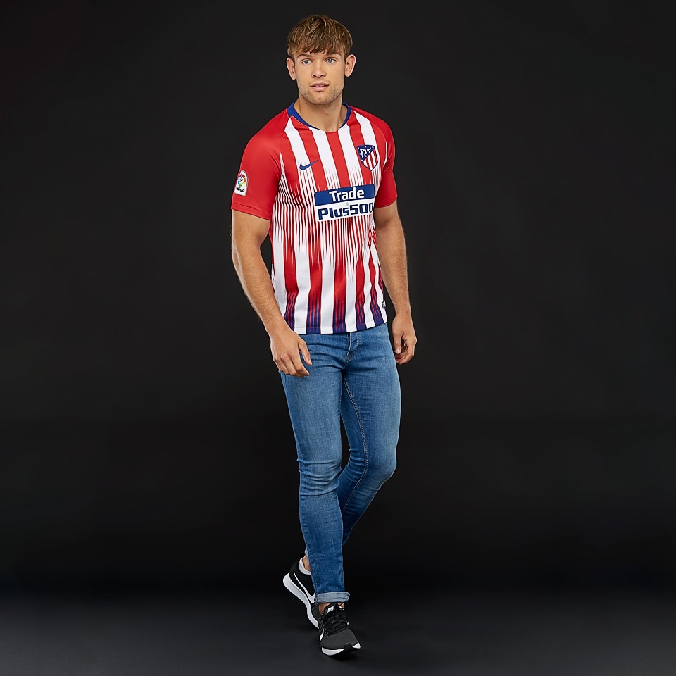 【最終値下げ！】Nike Atlético Madrid オーセンティック　S Nike Atletico Madrid 2018/19 Stadium Home SS Jersey - Sport