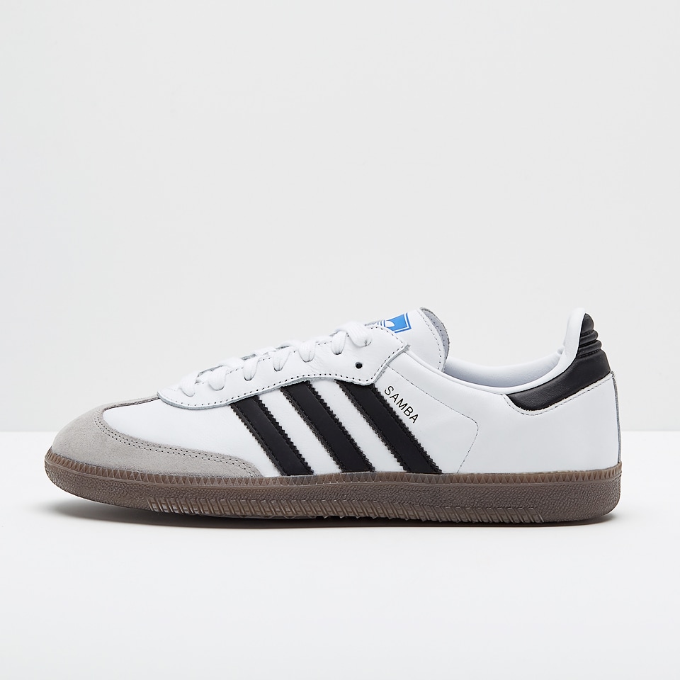 Mens Shoes - adidas Originals Samba OG - White - Core Black - B75806 ...