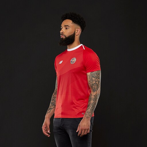 New Balance Costa Rica 2018 Home SS Shirt - Red image 2 |