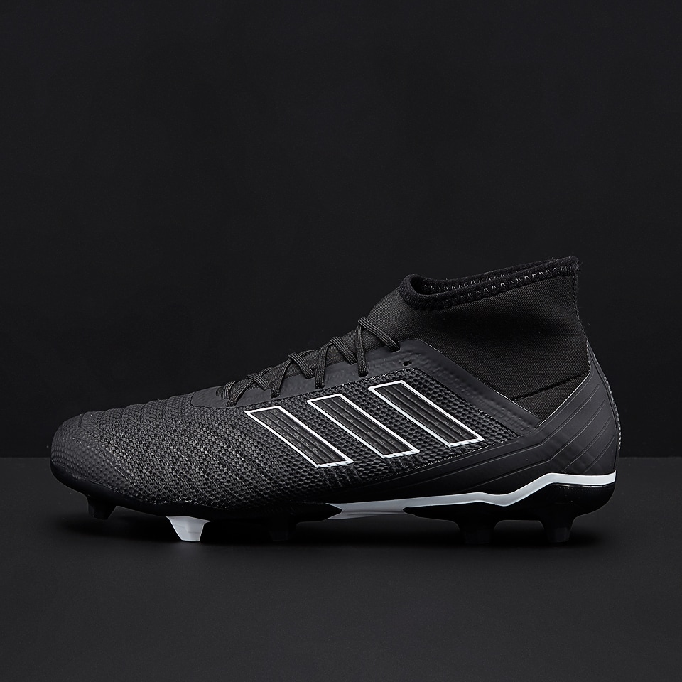 adidas Predator 18.2 FG Mens Boots Firm Ground Core Black