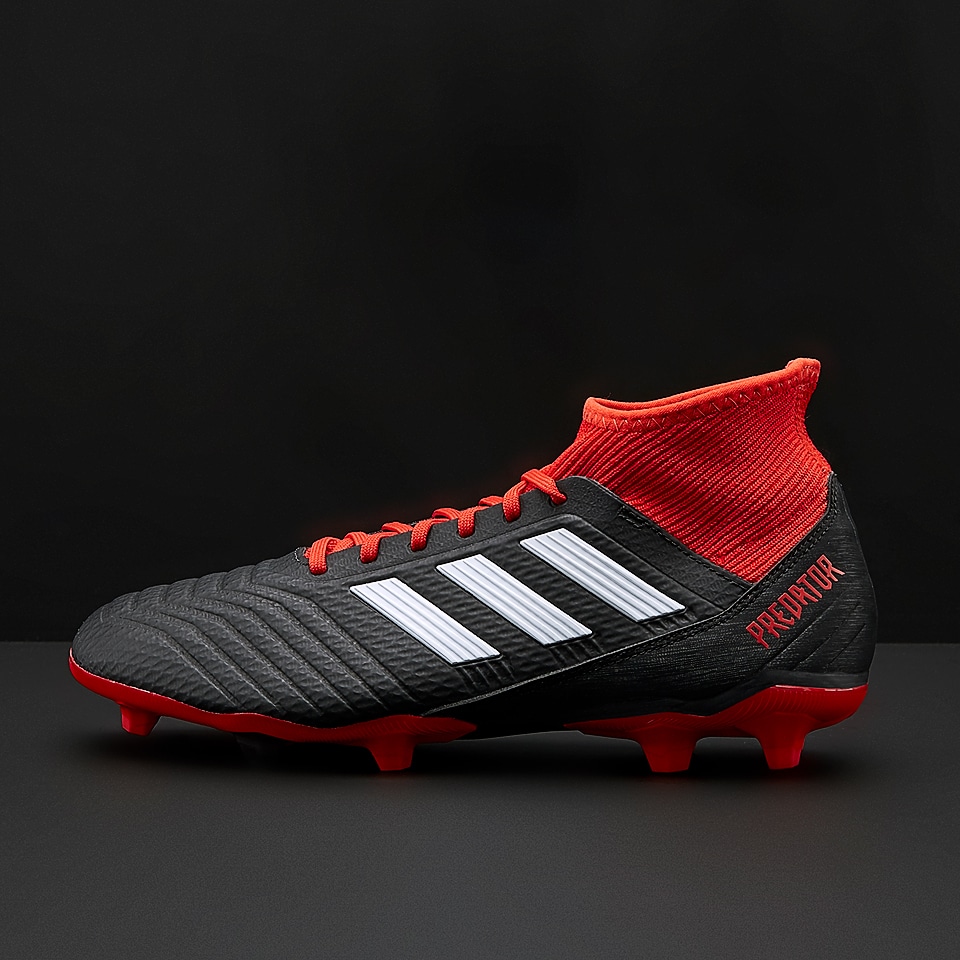 adidas 18.3 FG - Mens Soccer Cleats - Firm - Black