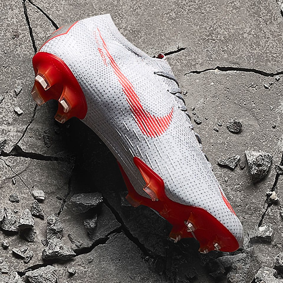 Nike Mercurial Vapor XII Elite FG - Wolf Grey/Light Crimson/Pure Platinum