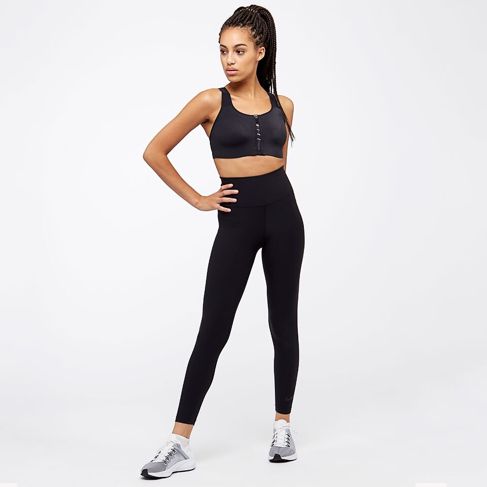 Nike Womens Sculpt Hyper Tights - Black/Clear - Womens Clothing
