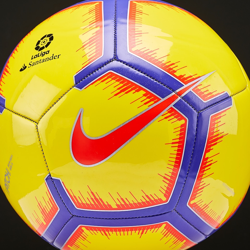 Balones de - Nike La Liga Pitch - Amarillo/Morado/Crimson Pro:Direct Soccer