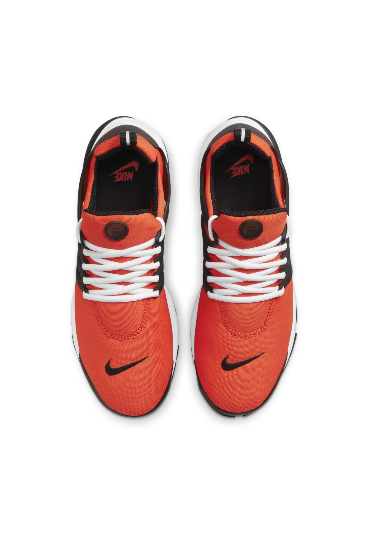 Nike presto sales orange black