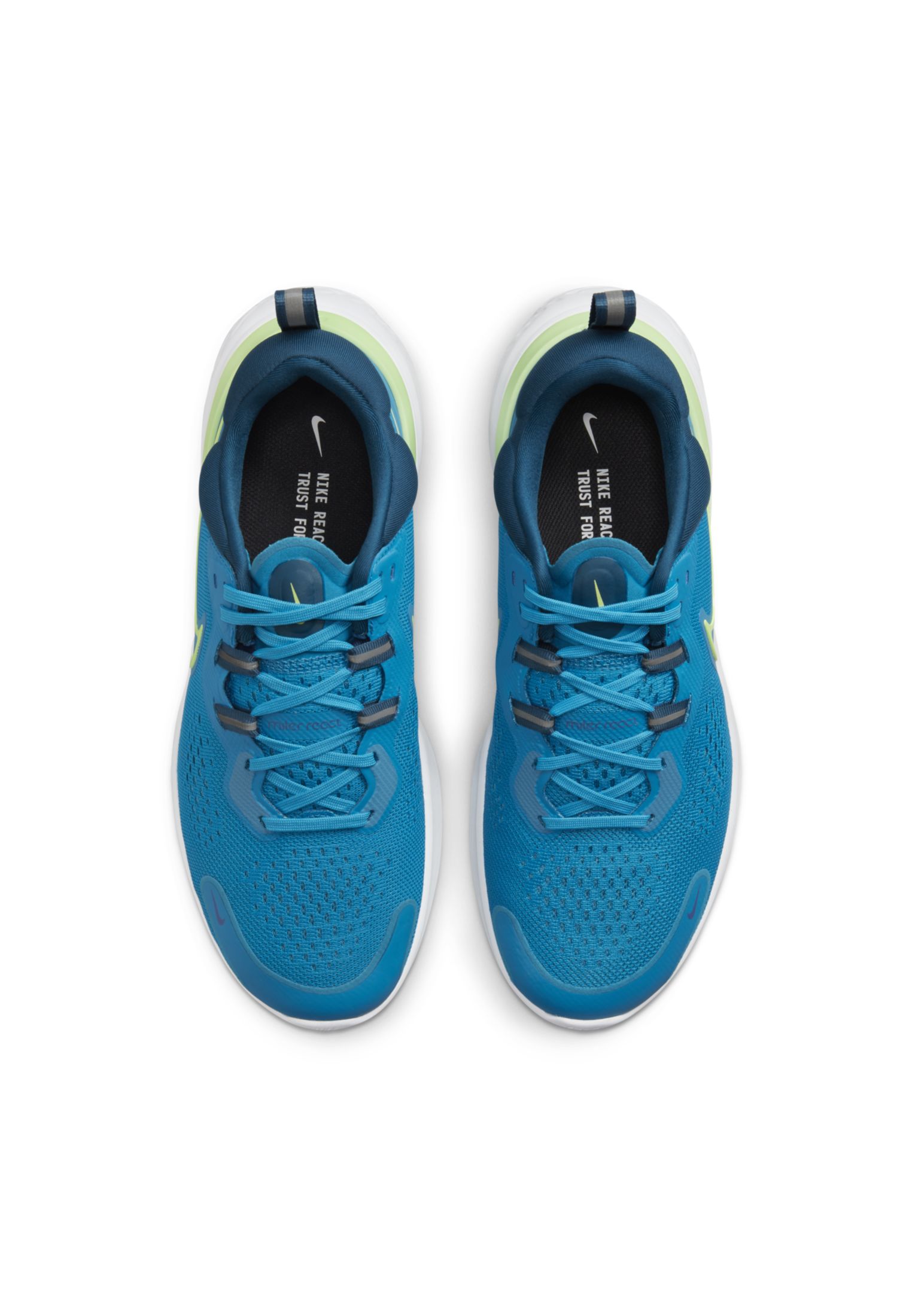 Nike React Miler 2 Road Running Shoes Imperial Blue/Court Blue/White