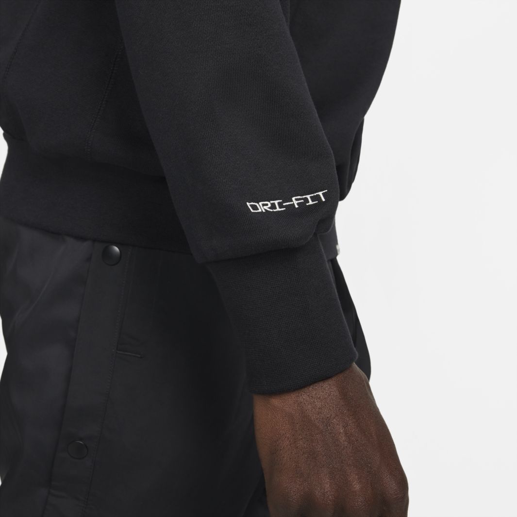 Nike Standard Issue Basketball Crew Sweatshirt Black/Pale Ivory