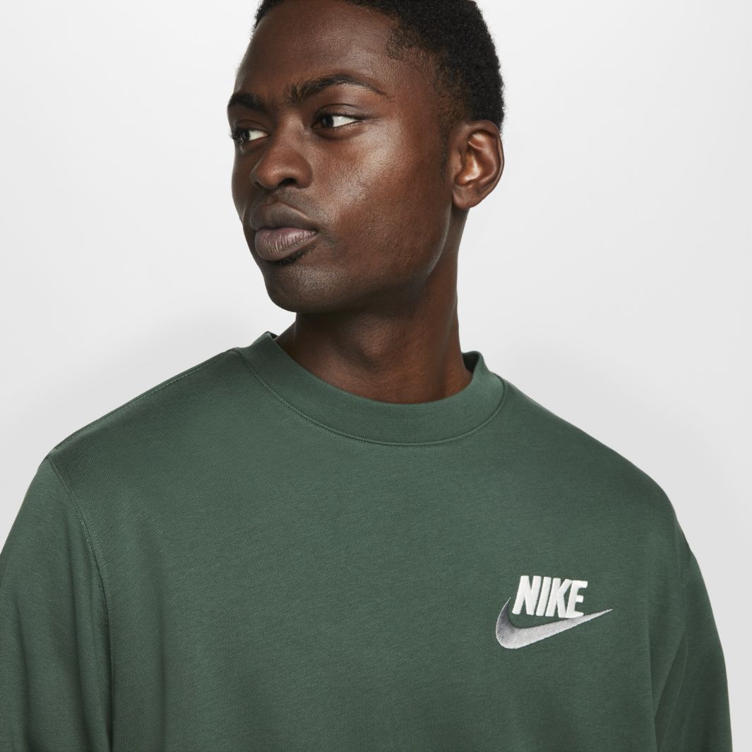 Nike team club adults crew clearance sweatshirt