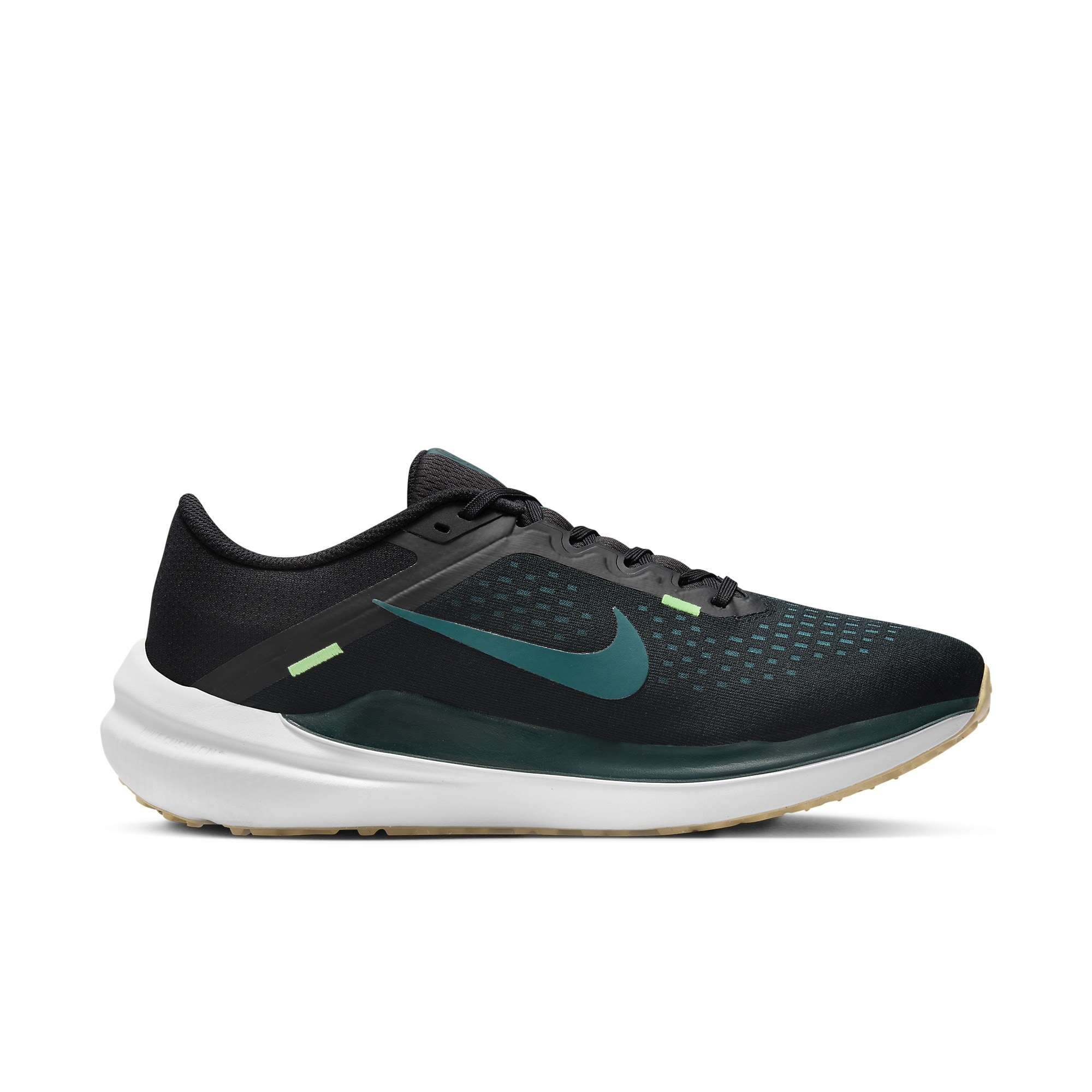 Black nike shoes with best sale teal swoosh