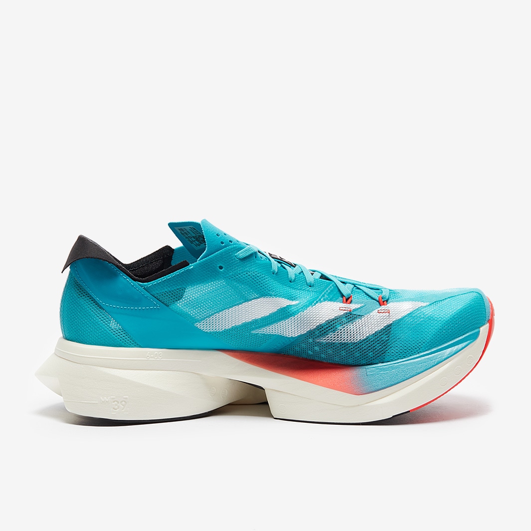 adidas adizero adios Pro 3 - Lucid Cyan/Ftwr White/Bright Red