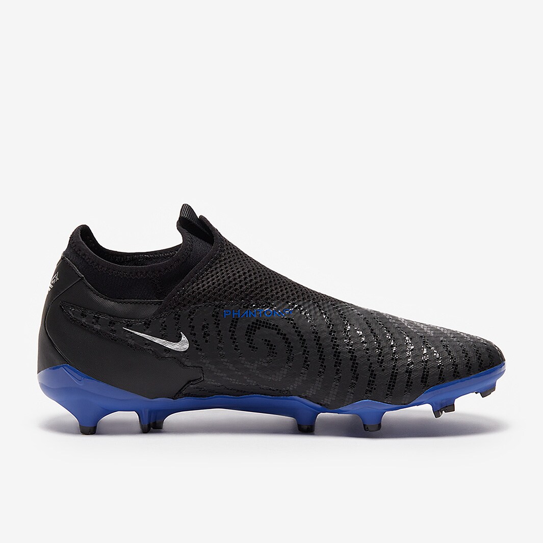 Nike Phantom GX Academy DF FG/MG - Black/Chrome/Hyper Royal - Mens