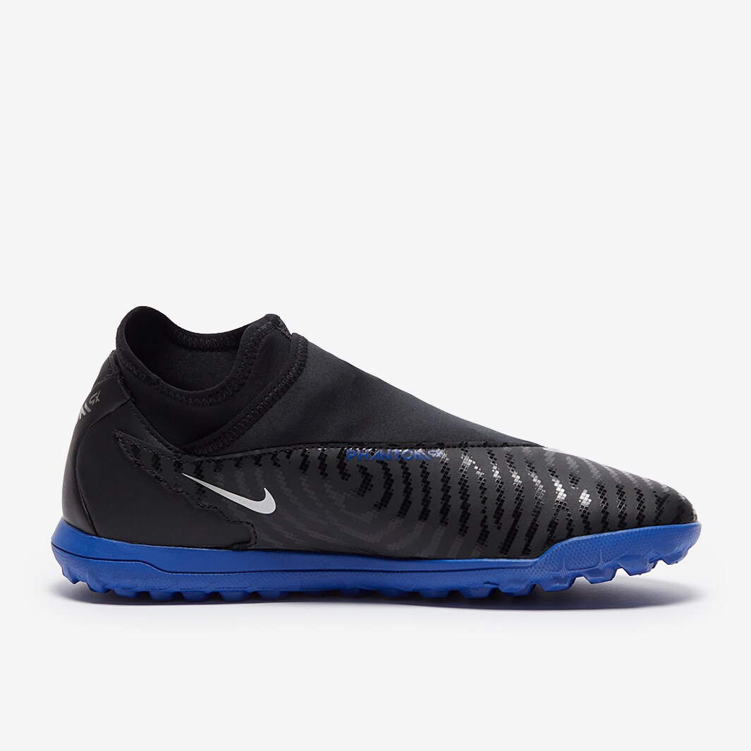 Nike Phantom GX Club DF TF Nero Cromo Hyper Royal Scarpe Calcio Uomo Pro Direct Soccer