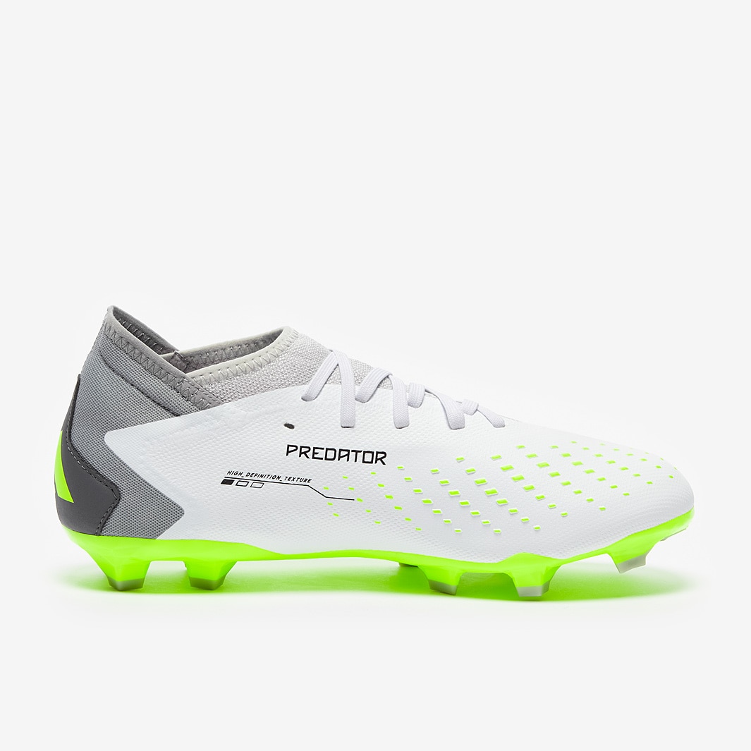 Boots Predator Black/Lucid FG Mens - Accuracy.3 adidas | White/Core Lemon -
