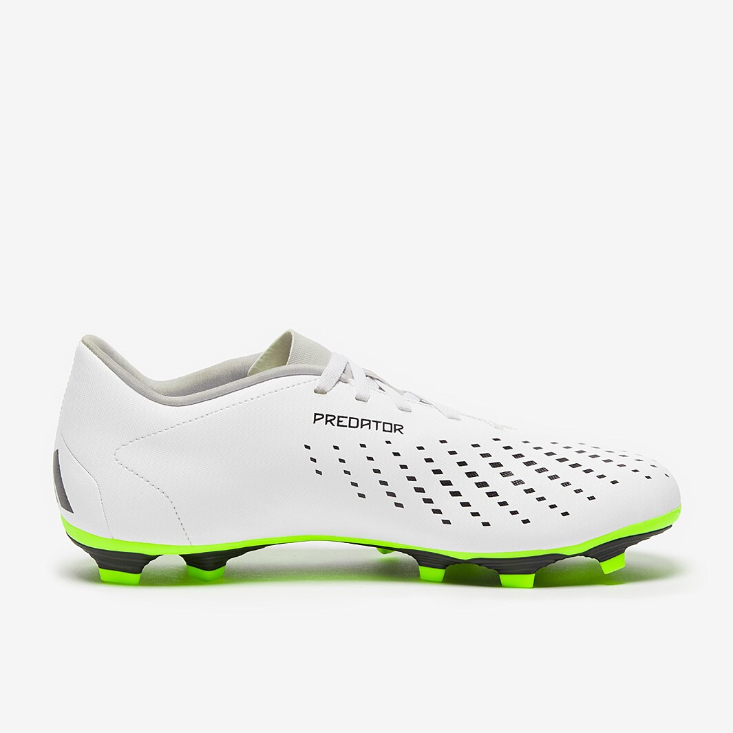 adidas Predator Accuracy.4 FG - White/Core Black/Lucid Lemon
