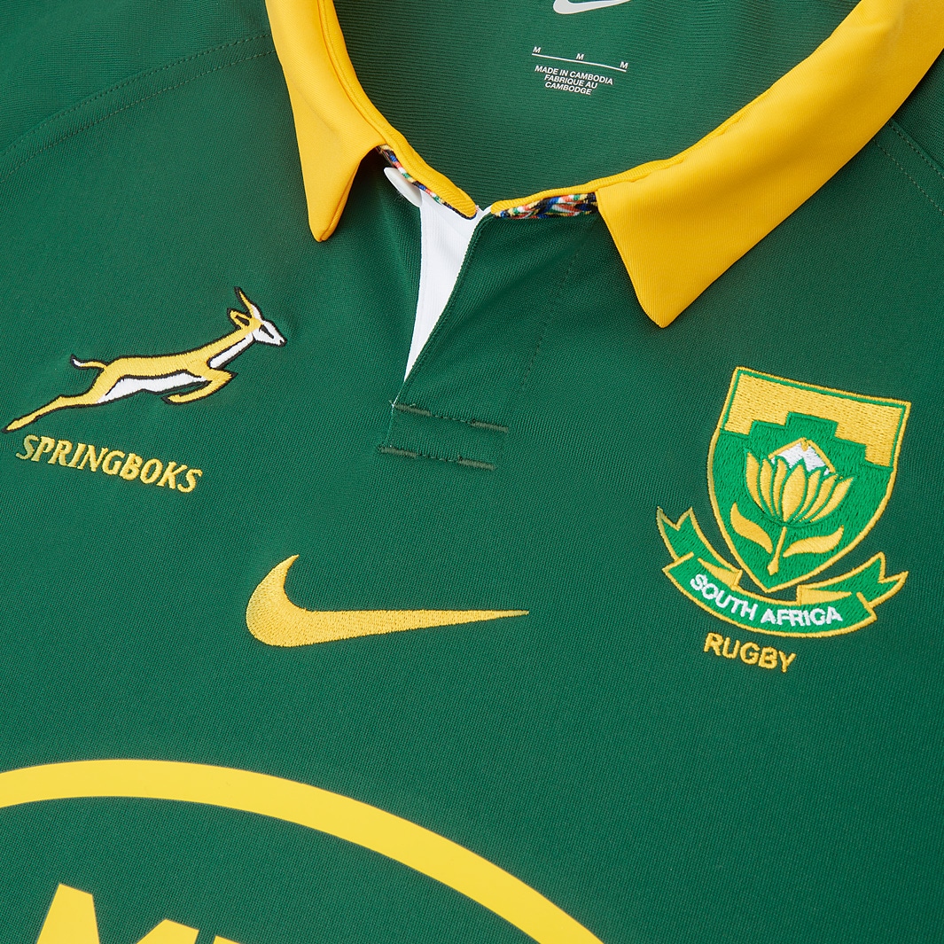 Nike Springboks ラガーシャツ Springboks Home Long Sleeve Rugby
