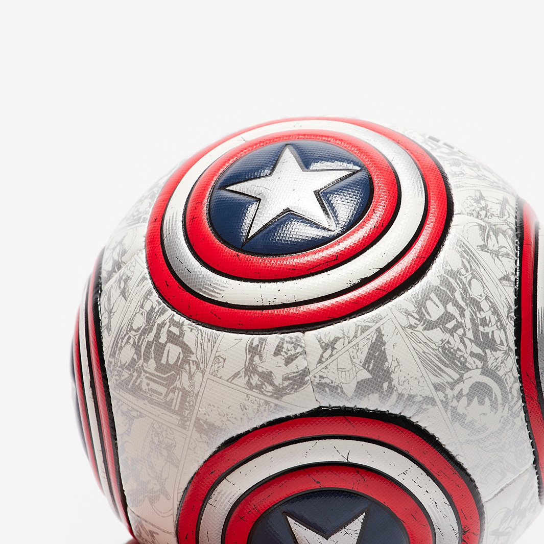 Adidas Marvel MLS Captain America Mini Soccer Ball