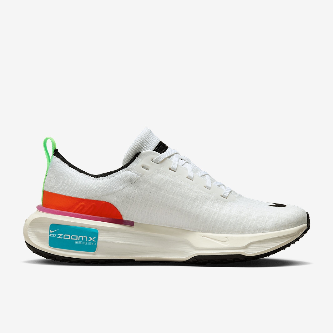 Nike Invincible Run Flyknit 3 - White/Lime Blast-Black-Blue