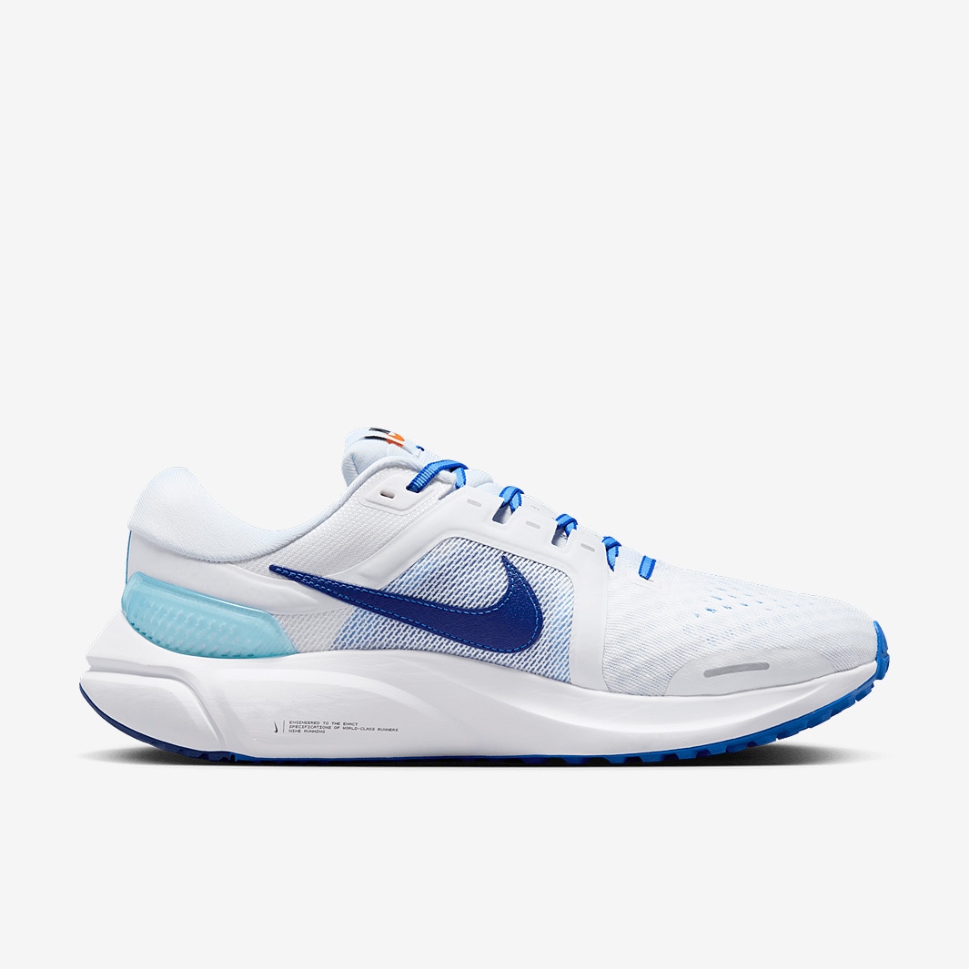 Nike Air Zoom Vomero 16 Premium - White/Deep Royal Blue-University Blue ...