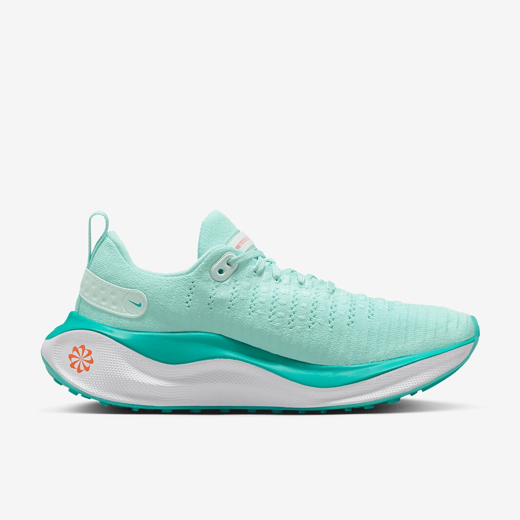 Nike Womens Infinity Run Flyknit Jade Ice/Picante Red-White