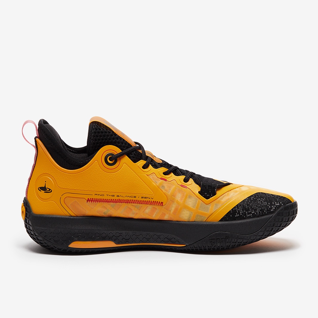 361 Degrees Zen 5.0 - Yellow/Obsidian Black - Mens Shoes