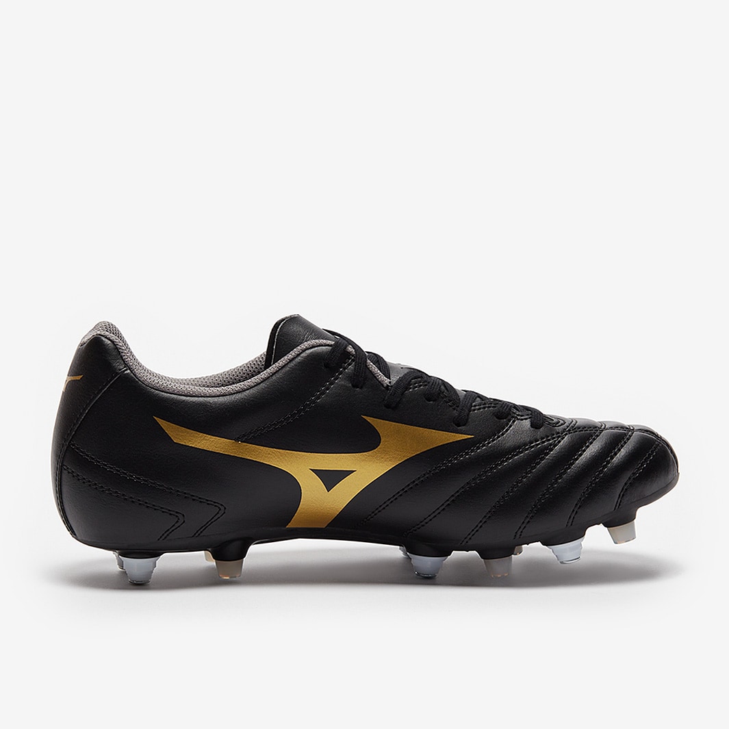 Mizuno Morelia Neo IV Pro SG Mix - Black/Gold - Mens Boots | Pro