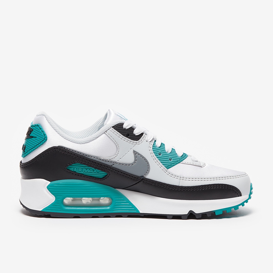 Nike Sportswear Womens Air Max 90 White/Cool Grey/Teal/Nebula - Main Image