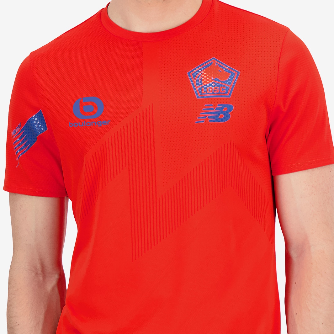 New Balance Nouveau Maillot Du Losc 2021 Maillot New Balance LOSC