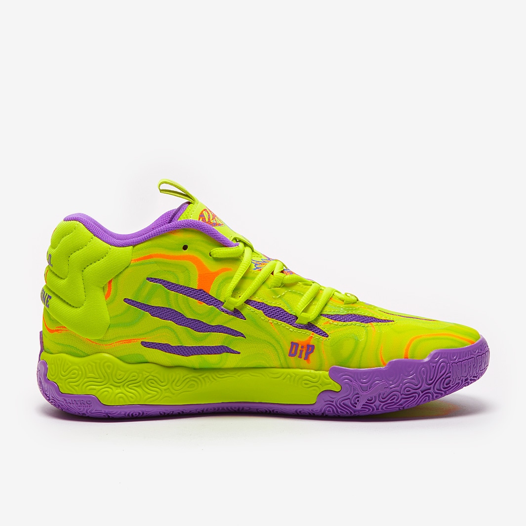 Puma Safety Yellow/Purple Glimmer Mens Shoes Pro
