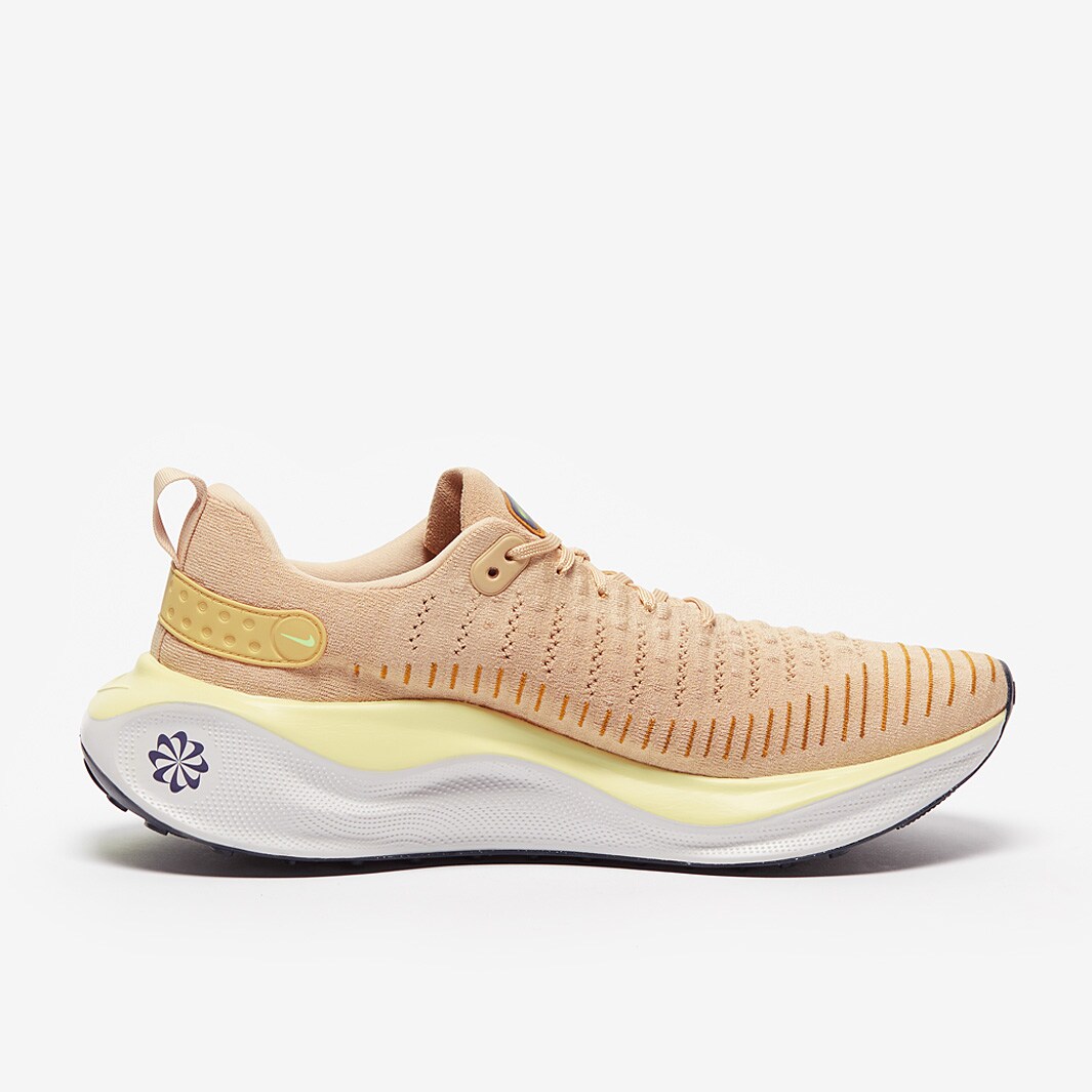 Nike Infinity Run Sesame/Purple Ink-Buff Gold Mens Shoes