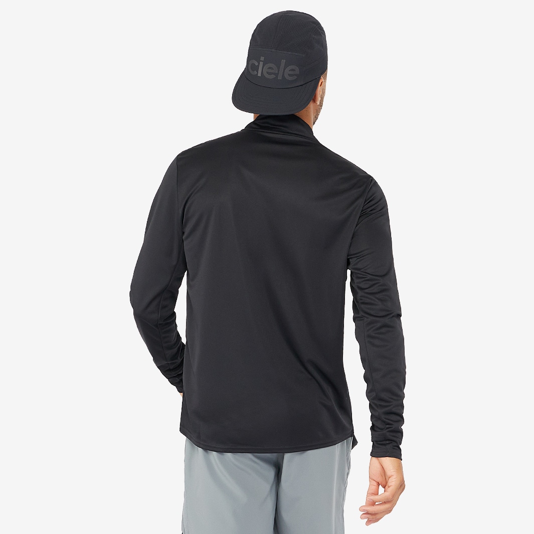Nike Dri-FIT Pacer Half-Zip Top - Black/Reflective Silv - Mens