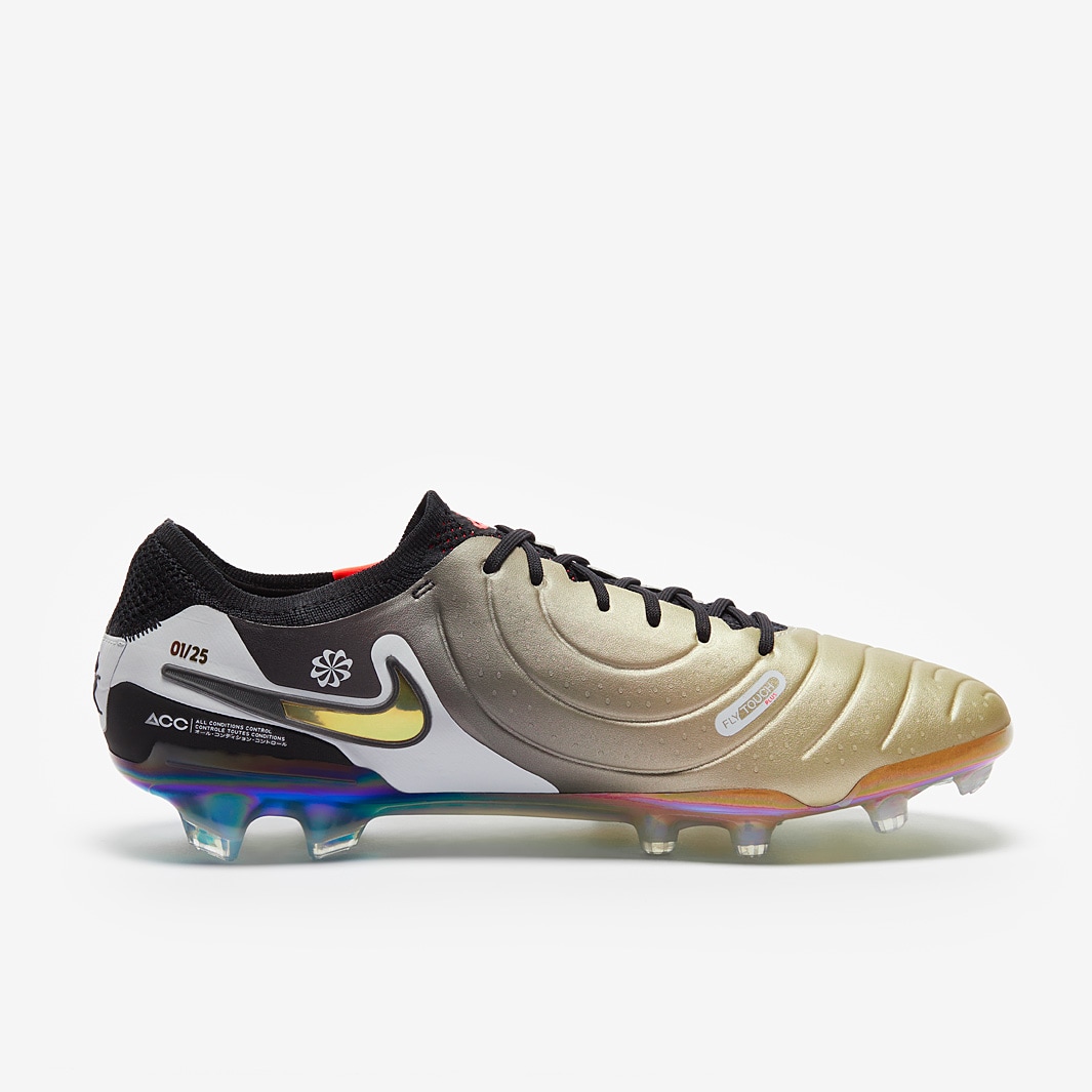 Nike Tiempo Legend X Elite Golden Touch x VVD Firm Ground Mtlc Gold Silk Mtlc Gold Coin Black Mens Boots Pro Direct Soccer