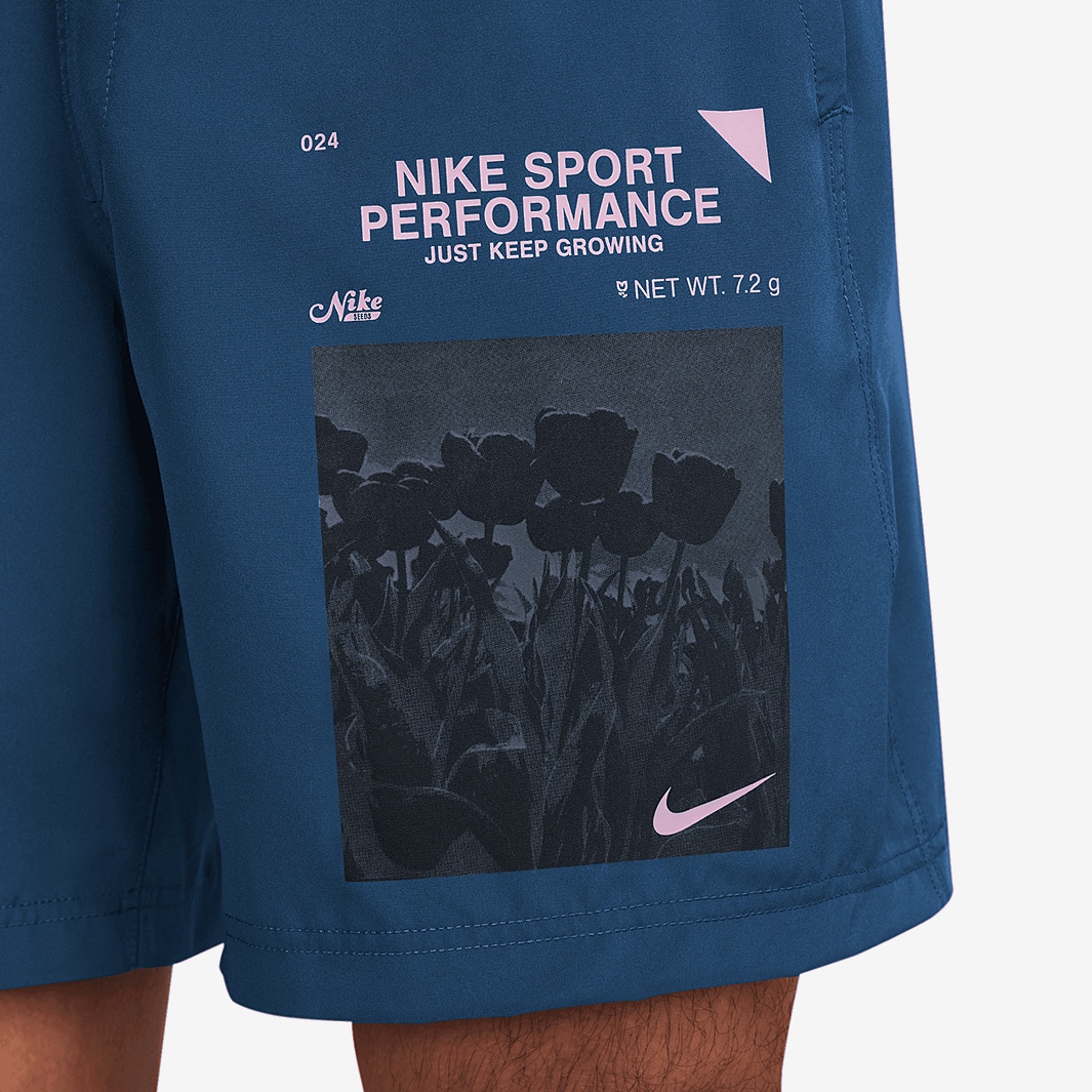 Nike Form Dri-FIT Inch Unlined Versitile Shorts Court Blue