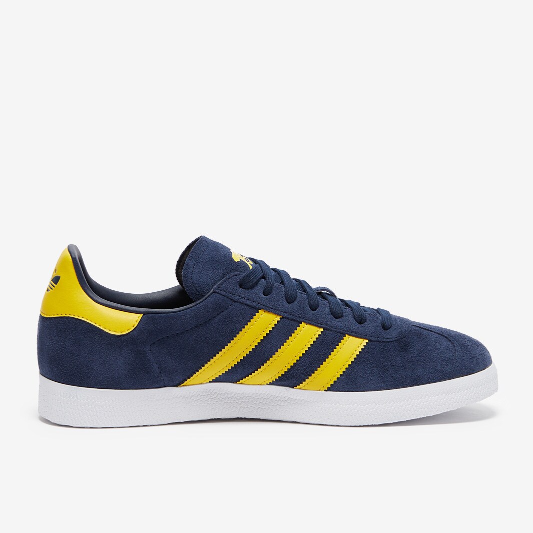 gazelle adidas jaune et bleu