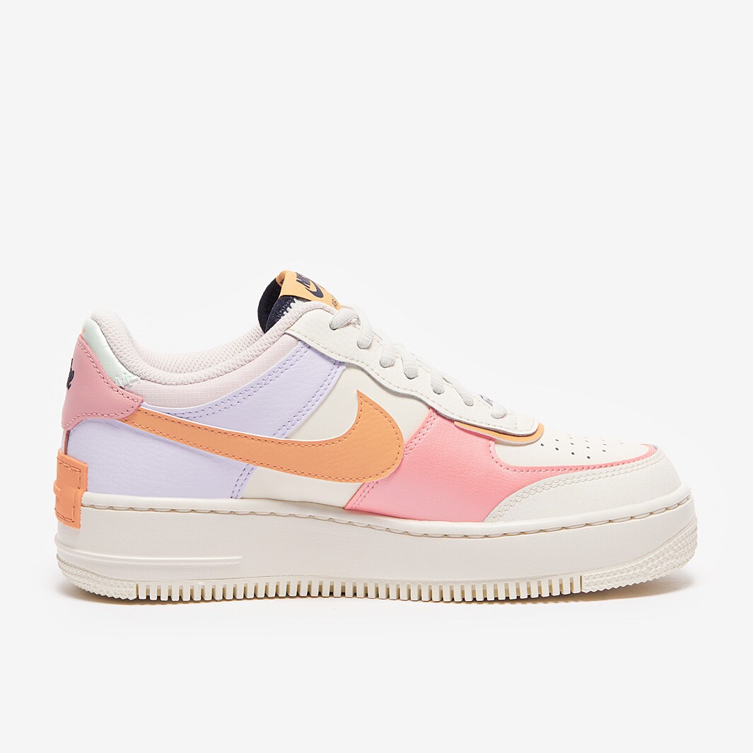 white coral pink air force 1