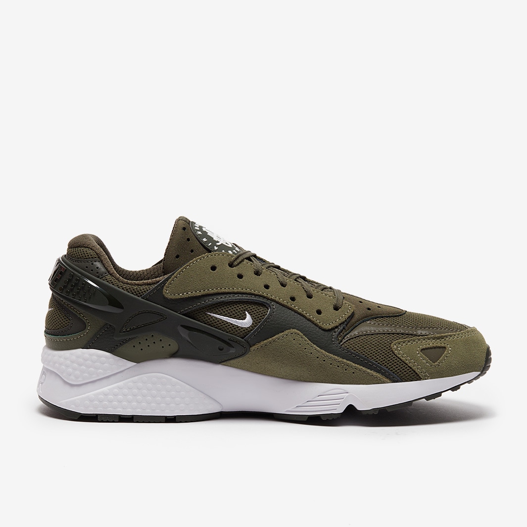 Shoe Huarache Homme Kaki Huarache Nike Sneakers Huarache Noir