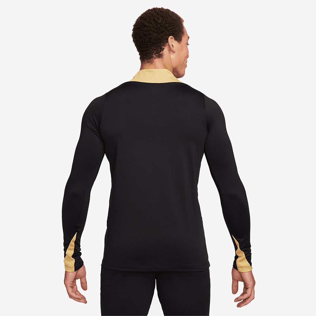 black and gold nike long sleeve shirt