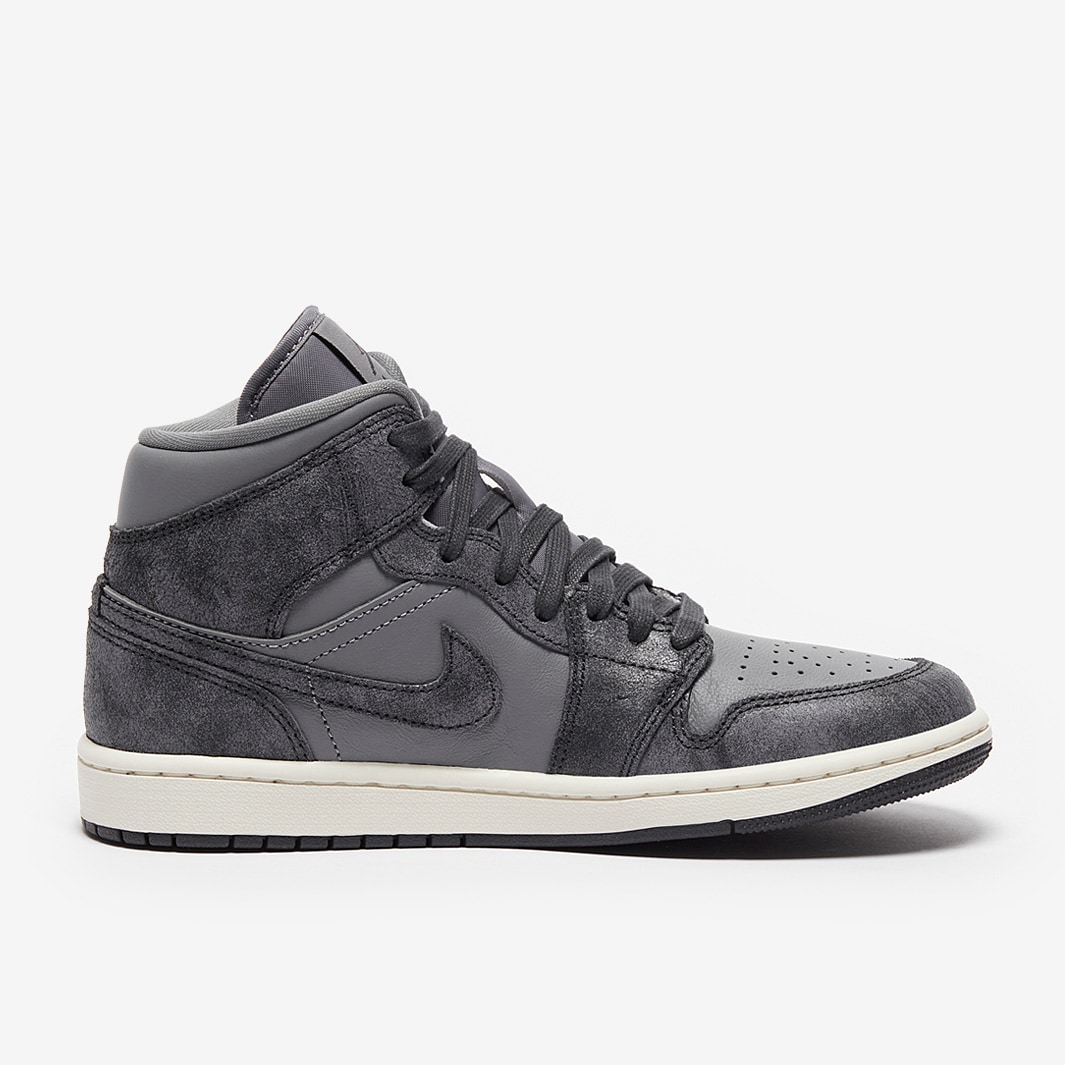 Womens Air Jordan Mid SE Smoke Grey/Off Noir/Sail Trainers