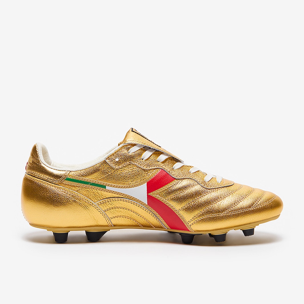 ディアドラ ブラジルイタリーOG x PD 25 SE LT+MDPU 26cm Diadora Brasil Italy OG x PD25 SE LT+ MDPU - Gold - Football