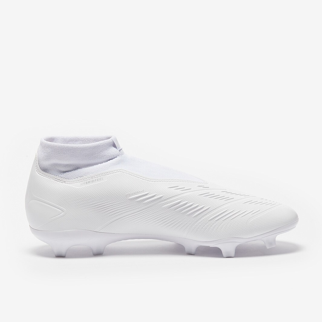 Botas Fútbol Adidas Predator Sin Cordones NiÃ±o Predator Blancas