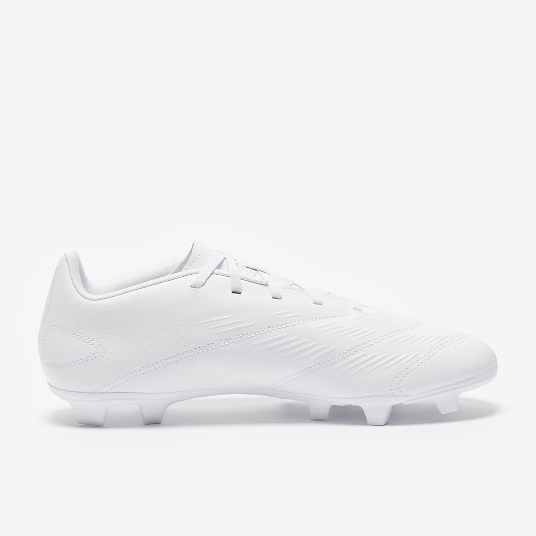 adidas Predator Club Firm Ground - White/Silver Met/Grey One