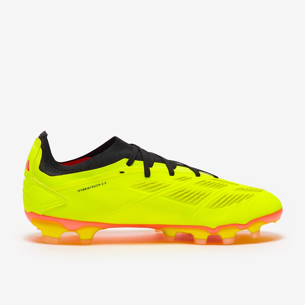 adidas Predator Pro MG Team Amarillo Solar/Negro/Rojo Botas