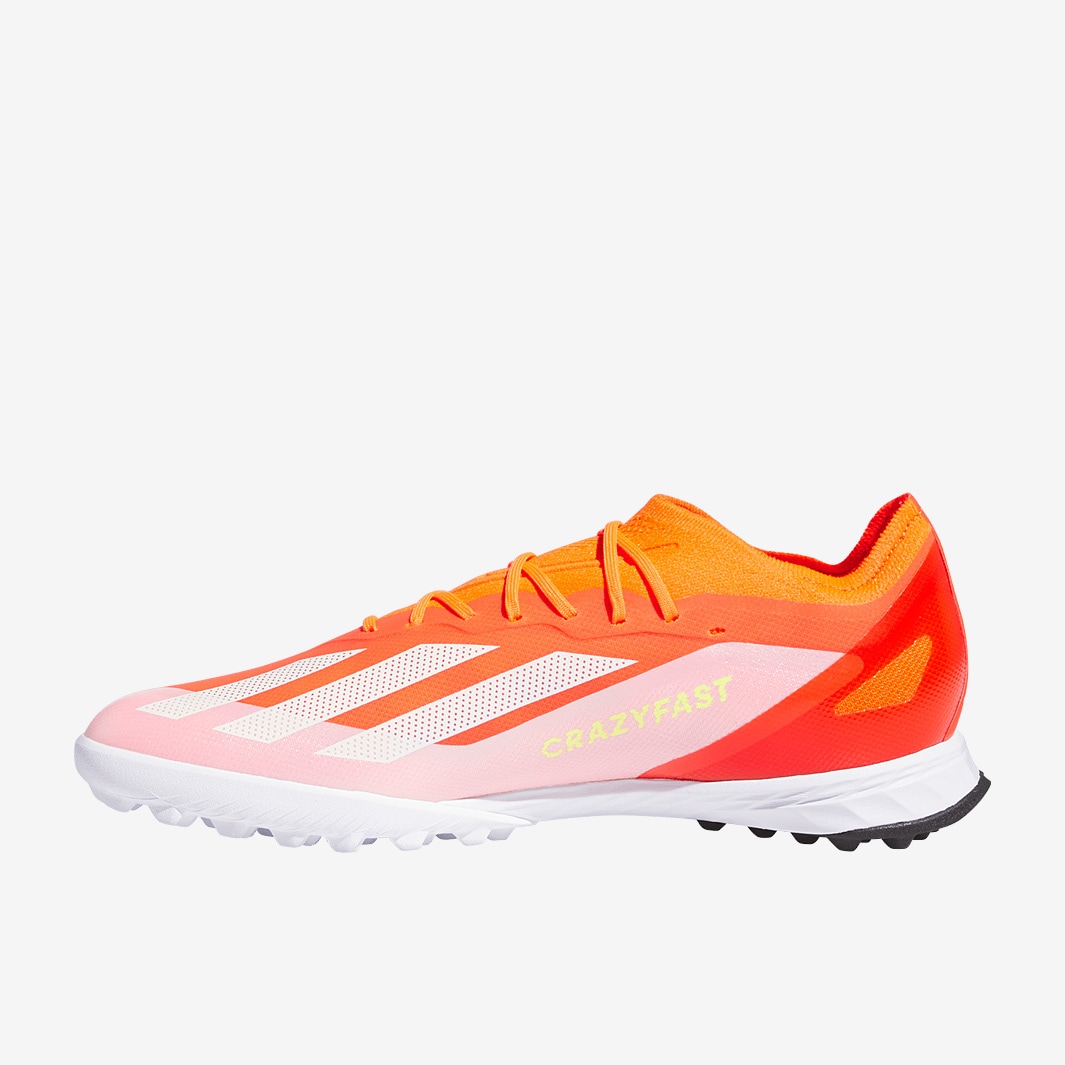 adidas X Crazyfast Elite Turf - Solar Red/White/Team Solar Yellow