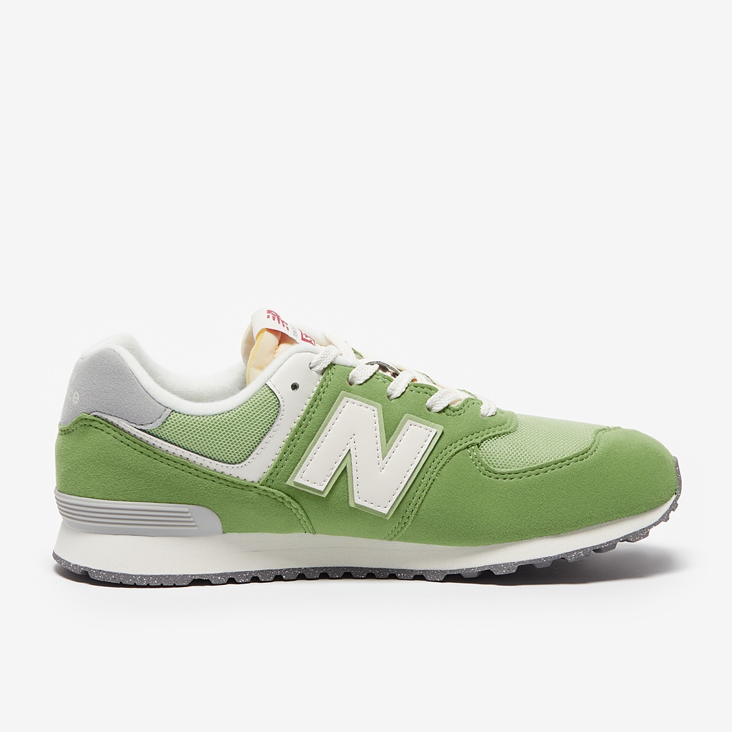 New Balance Older Kids 574 (GS) Chive Trainers Girls Shoes