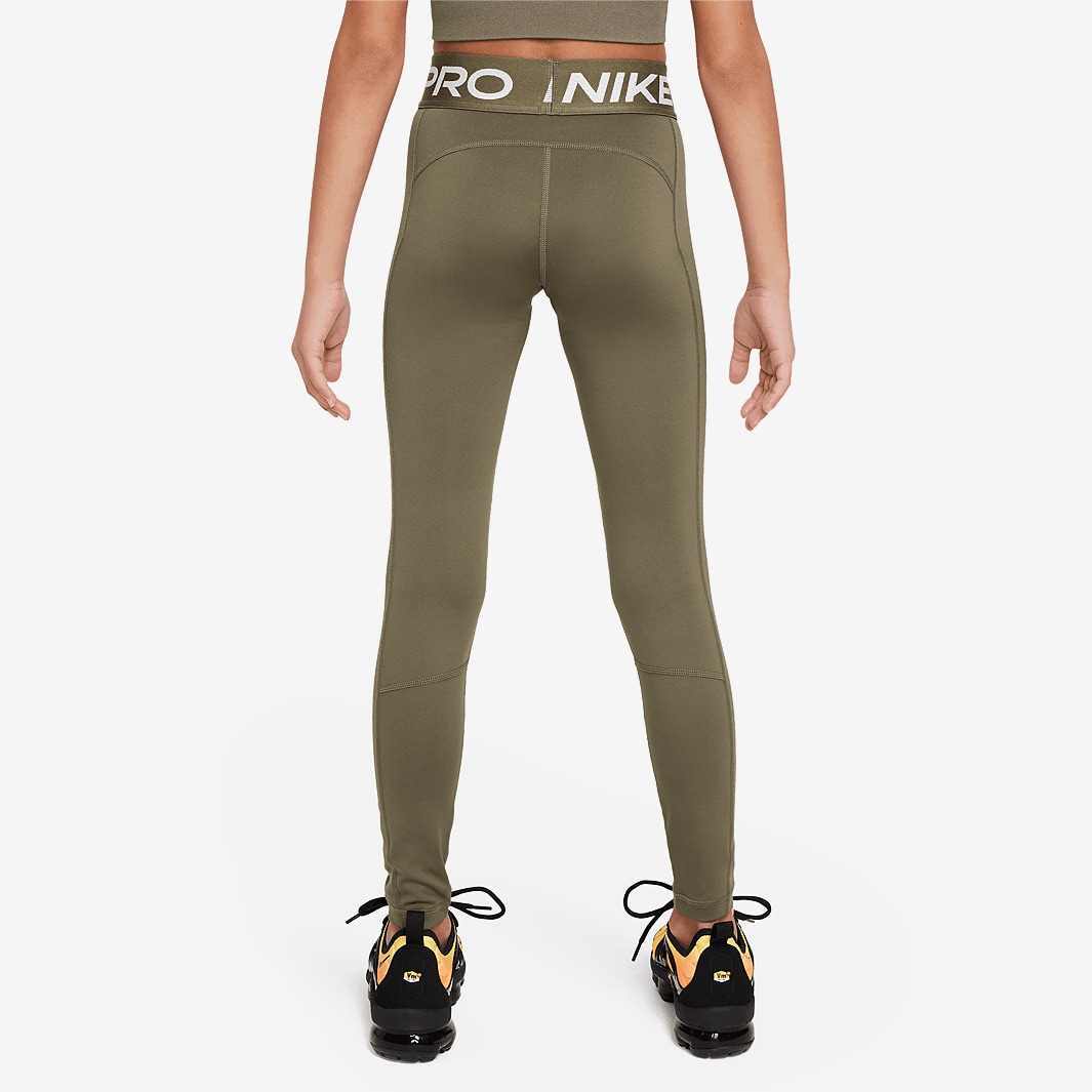 Olive green nike tights online