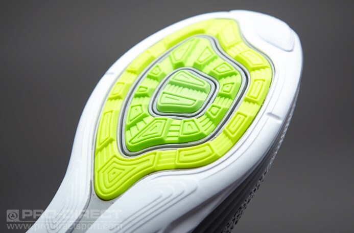 Mens Shoes Nike Flyknit Lunar3 Wolf Grey/Black/White/Volt