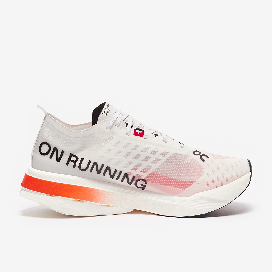 On Cloudboom Strike White/Black Mens Shoes Pro:Direct Running