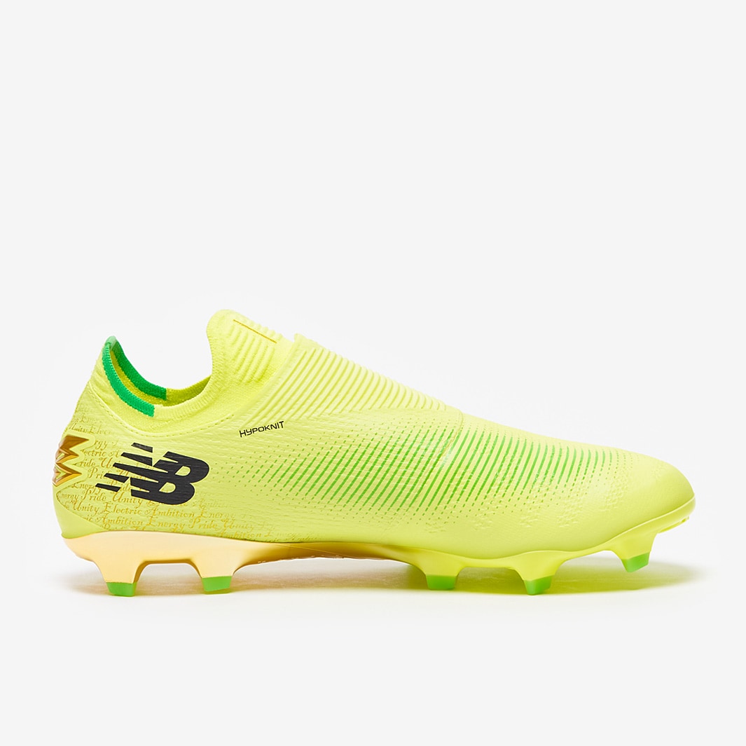 New Balance Furon V7+ Pro FG x Bukayo Saka - Bleached Lime