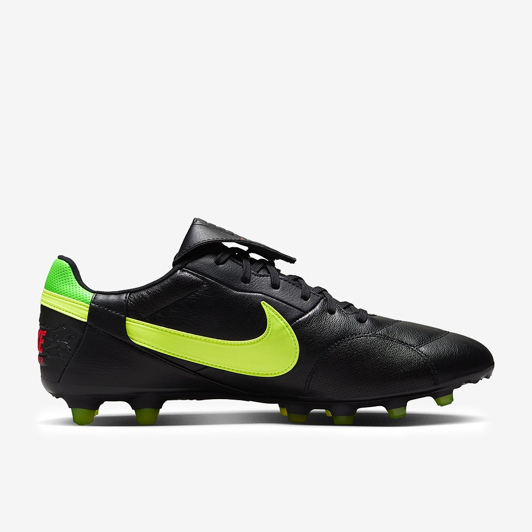 nike premier 3 fg black volt 28 プレミア3 Nike The Premier III Firm Ground - Black/Volt/Green Strike